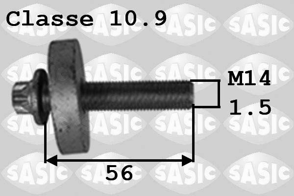 Sasic 8704010 - Vis de poulie cwaw.fr