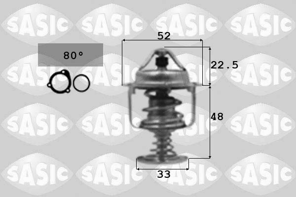 Sasic 3306065 - Thermostat d'eau cwaw.fr