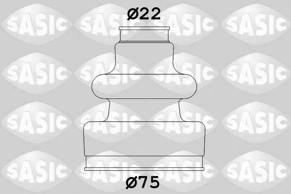 Sasic 2933593 - Joint-soufflet, arbre de commande cwaw.fr