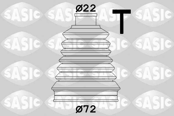 Sasic 2933113 - Joint-soufflet, arbre de commande cwaw.fr