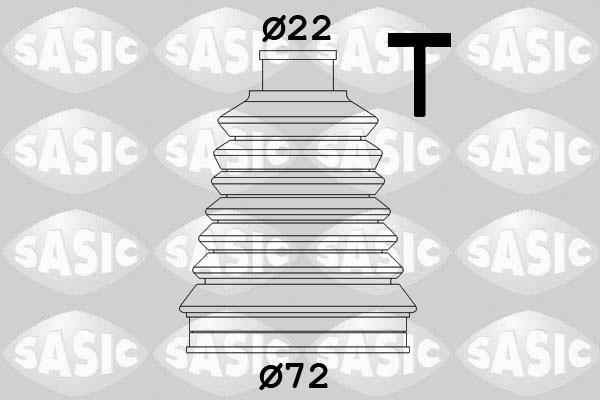 Sasic 2933123 - Joint-soufflet, arbre de commande cwaw.fr