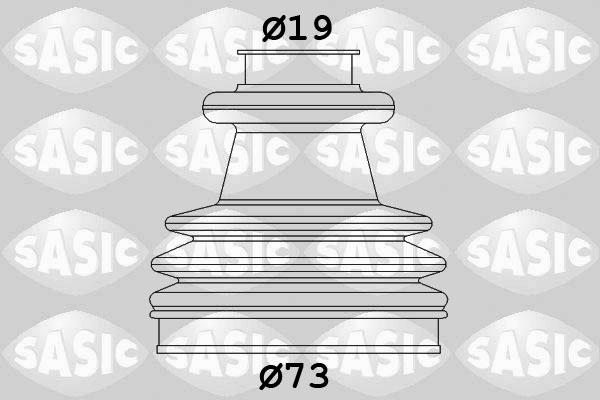 Sasic 2933813 - Joint-soufflet, arbre de commande cwaw.fr