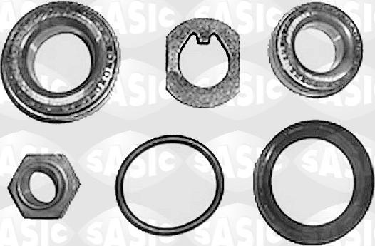 Sasic 7483093QN - Kit de roulements de roue cwaw.fr