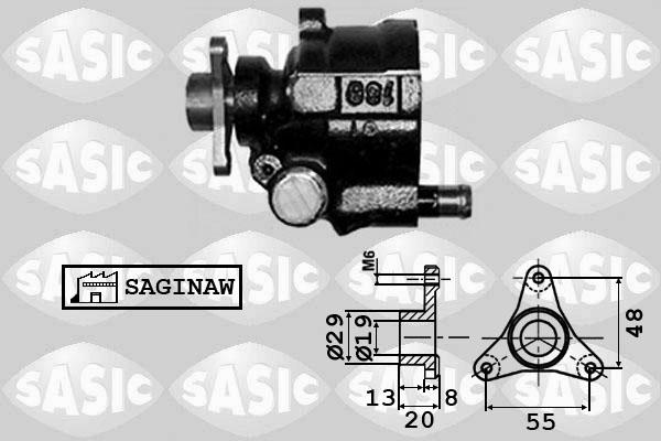 Sasic 7074001 - Pompe hydraulique, direction cwaw.fr