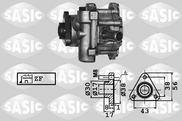 Sasic 7076001 - Pompe hydraulique, direction cwaw.fr