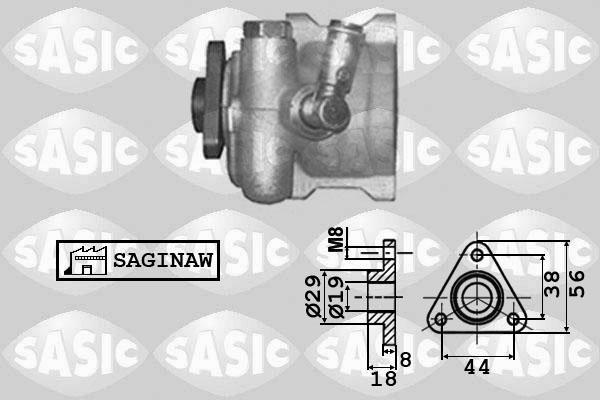 Sasic 7076007 - Pompe hydraulique, direction cwaw.fr