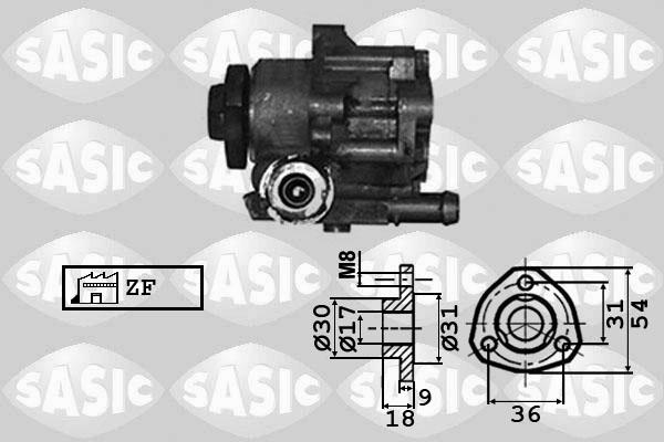 Sasic 7076010 - Pompe hydraulique, direction cwaw.fr