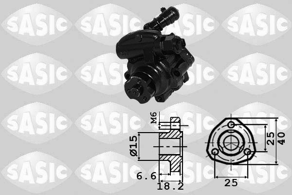 Sasic 7076084 - Pompe hydraulique, direction cwaw.fr