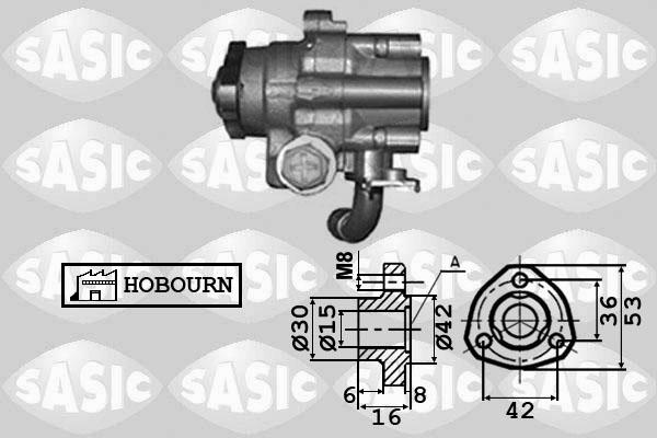 Sasic 7076035 - Pompe hydraulique, direction cwaw.fr