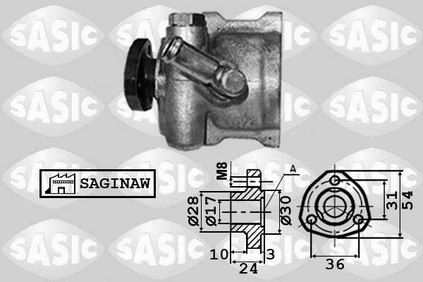 Sasic 7076030 - Pompe hydraulique, direction cwaw.fr