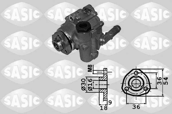 Sasic 7076071 - Pompe hydraulique, direction cwaw.fr