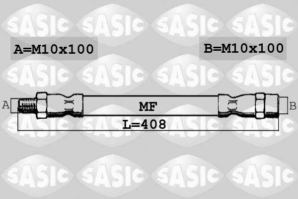 Sasic SBH6391 - Flexible de frein cwaw.fr