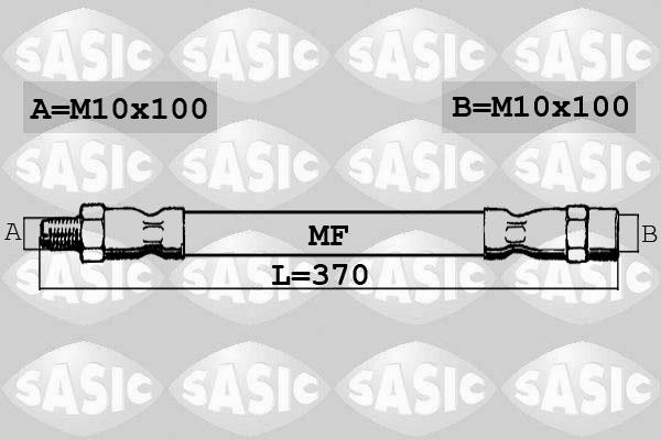 Sasic SBH6358 - Flexible de frein cwaw.fr