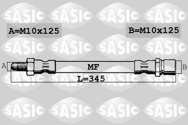 Sasic SBH6303 - Flexible de frein cwaw.fr