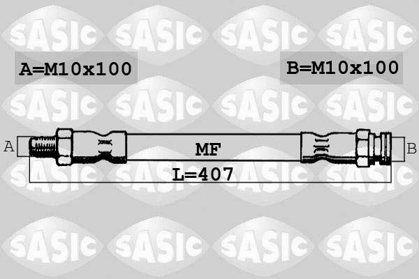 Sasic SBH6357 - Flexible de frein cwaw.fr