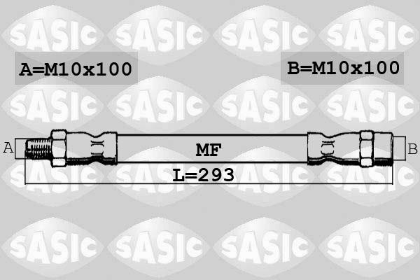 Sasic SBH6381 - Flexible de frein cwaw.fr