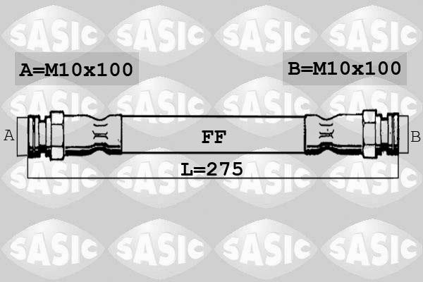 Sasic SBH0152 - Flexible de frein cwaw.fr