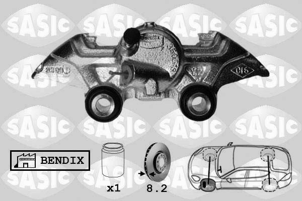 Sasic SCA4034 - Étrier de frein cwaw.fr