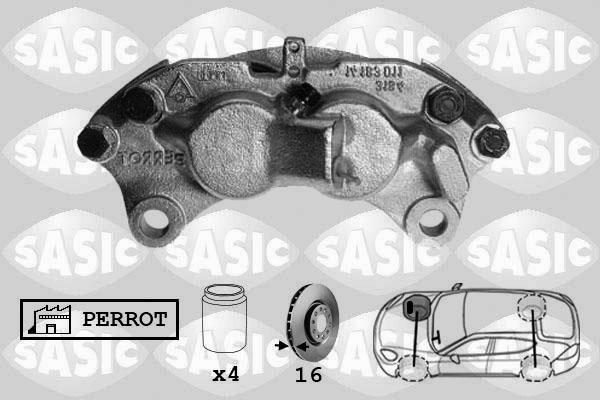 Sasic SCA6581 - Étrier de frein cwaw.fr