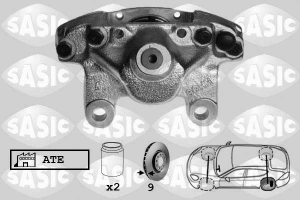 Sasic SCA6012 - Étrier de frein cwaw.fr