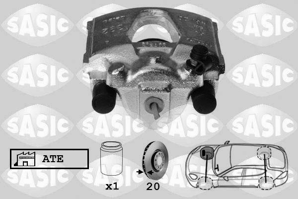 Sasic SCA6151 - Étrier de frein cwaw.fr