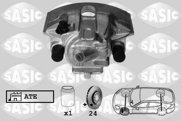 Sasic SCA6152 - Étrier de frein cwaw.fr