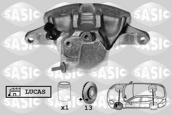 Sasic SCA6164 - Étrier de frein cwaw.fr