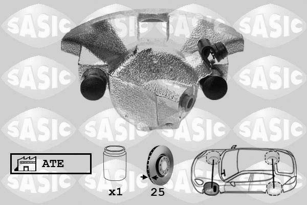 Sasic SCA6184 - Étrier de frein cwaw.fr