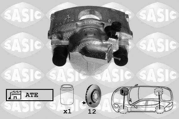 Sasic SCA6125 - Étrier de frein cwaw.fr