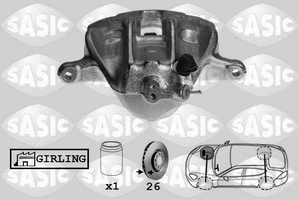 Sasic SCA0081 - Étrier de frein cwaw.fr