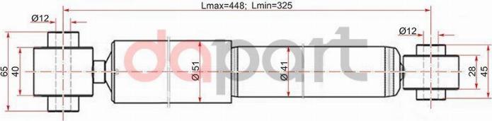 SAT ST-E6210-JD75A - Amortisseur cwaw.fr