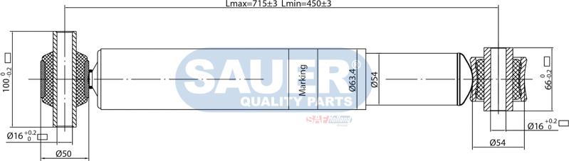 SAUER S3760096000 - Amortisseur cwaw.fr