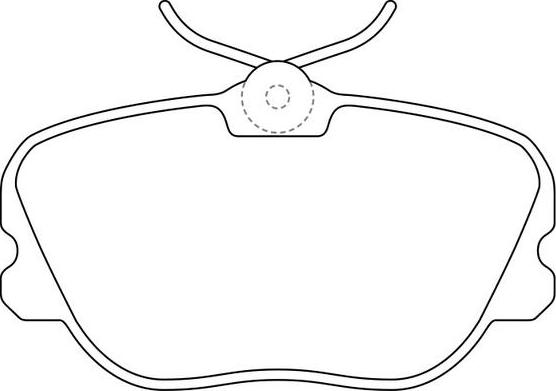 SB BP44040 - Kit de plaquettes de frein, frein à disque cwaw.fr