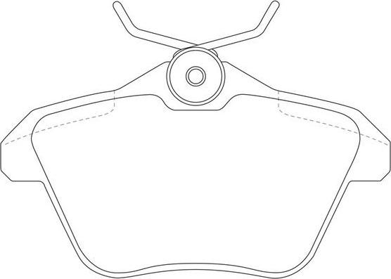 SB BP41104 - Kit de plaquettes de frein, frein à disque cwaw.fr