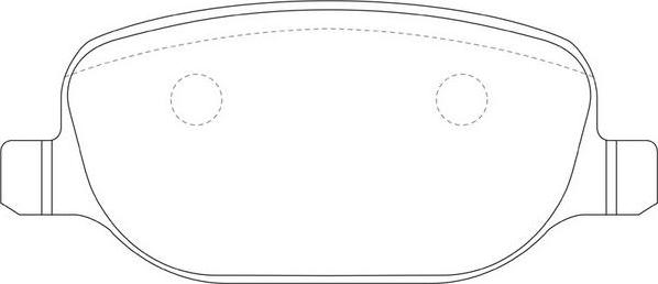 SB BP41324 - Kit de plaquettes de frein, frein à disque cwaw.fr