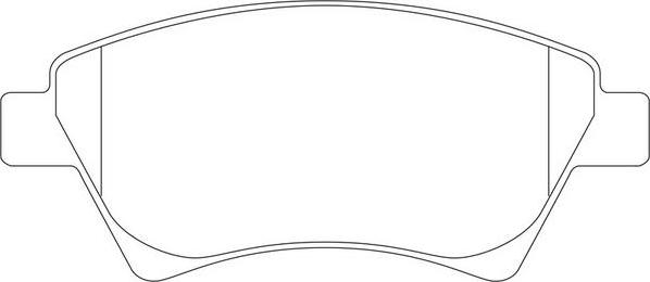 SB BP43350 - Kit de plaquettes de frein, frein à disque cwaw.fr