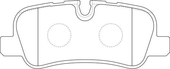 SB BP47485 - Kit de plaquettes de frein, frein à disque cwaw.fr