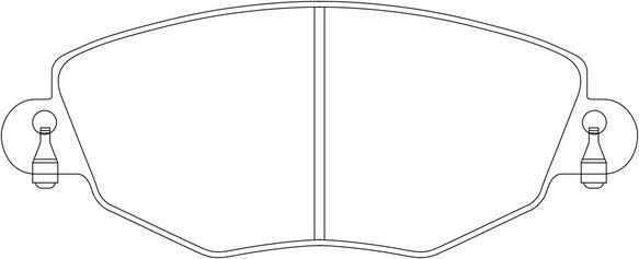 SB BP51159 - Kit de plaquettes de frein, frein à disque cwaw.fr