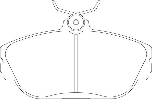 SB BP51316 - Kit de plaquettes de frein, frein à disque cwaw.fr