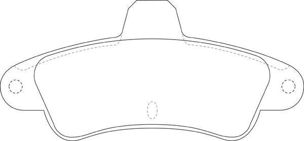 SB BP51288 - Kit de plaquettes de frein, frein à disque cwaw.fr