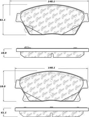 SB BP34391 - Kit de plaquettes de frein, frein à disque cwaw.fr