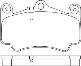 SB BP35819 - Kit de plaquettes de frein, frein à disque cwaw.fr