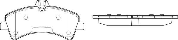 SB BP31038 - Kit de plaquettes de frein, frein à disque cwaw.fr