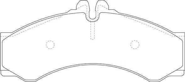 SB BP31107 - Kit de plaquettes de frein, frein à disque cwaw.fr