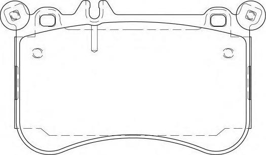 SB BP31857 - Kit de plaquettes de frein, frein à disque cwaw.fr