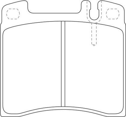 SB BP31285 - Kit de plaquettes de frein, frein à disque cwaw.fr