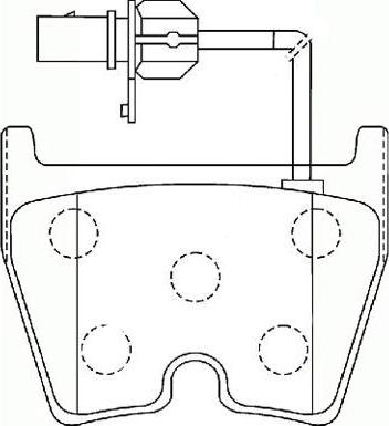 SB BP33432 - Kit de plaquettes de frein, frein à disque cwaw.fr