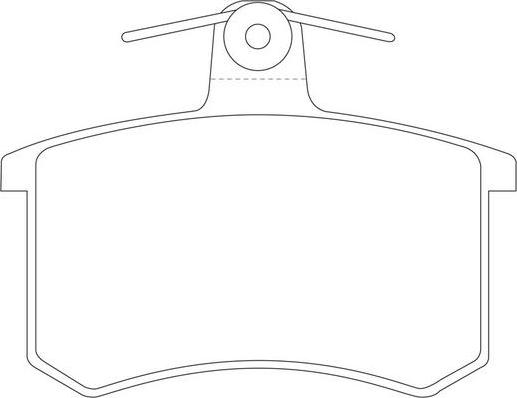 SB BP33017 - Kit de plaquettes de frein, frein à disque cwaw.fr