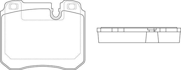 SB BP32059 - Kit de plaquettes de frein, frein à disque cwaw.fr