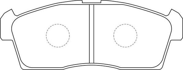 SB BP29426 - Kit de plaquettes de frein, frein à disque cwaw.fr